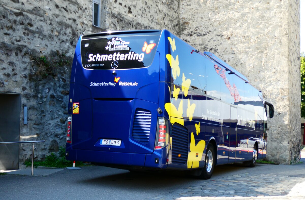 (279'338) - Aus Deutschland: Schmetterling, Obertrubach - FO-CM 3 - Mercedes am 24. August 2025 in Thun, Berntorplatz