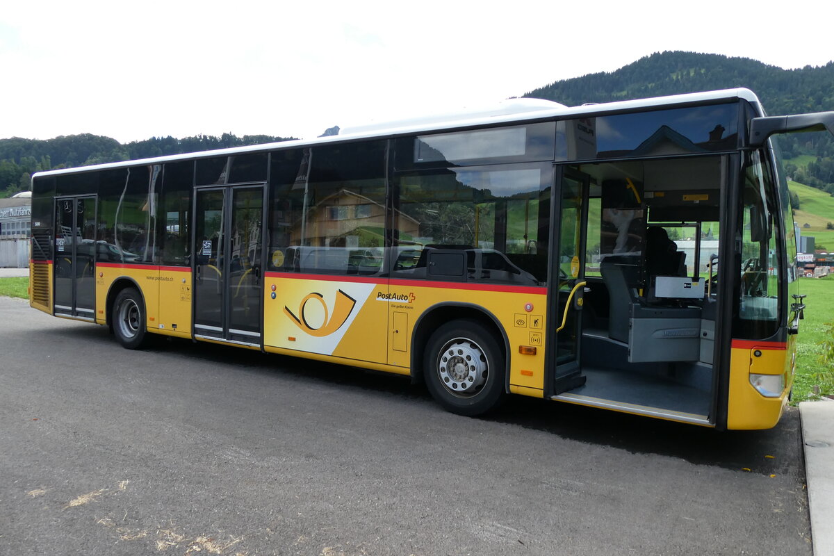 (279'531) - PostAuto Ostschweiz - SG 356'488/PID 5690 - Mercedes (ex Schmidt, Oberb�ren) am 29. August 2025 in Nesslau, Altherr