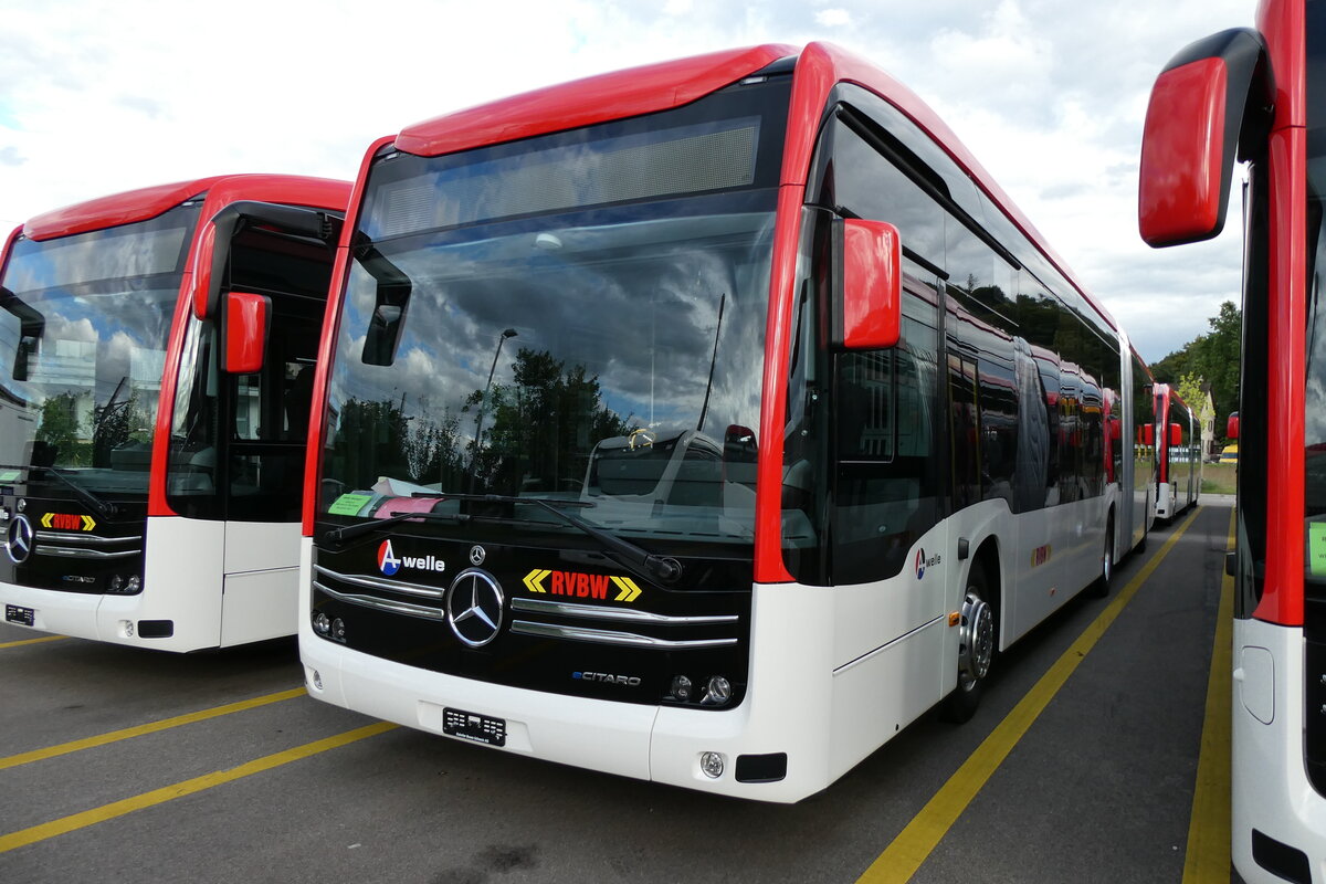 (279'606) - RVBW Wettingen - (145'894) - eMercedes am 29. August 2025 in Winterthur, Daimler Buses