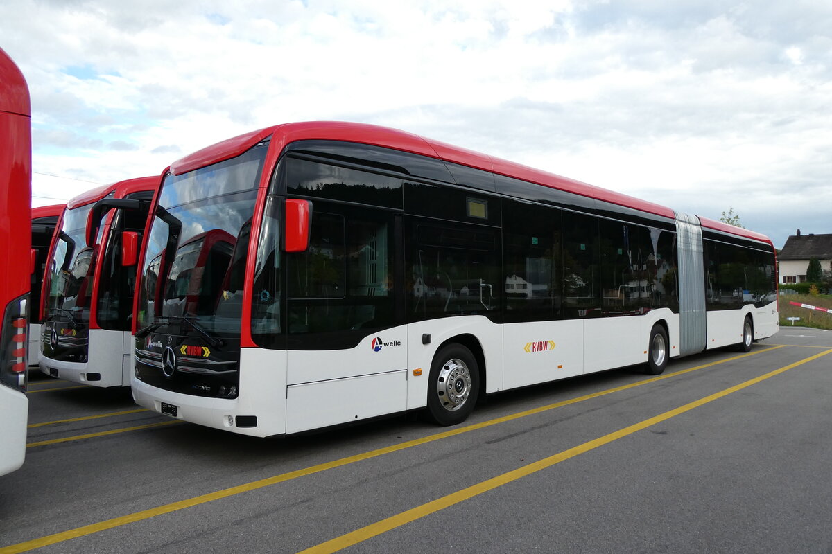 (279'609) - RVBW Wettingen - (145'906) - eMercedes am 29. August 2025 in Winterthur, Daimler Buses