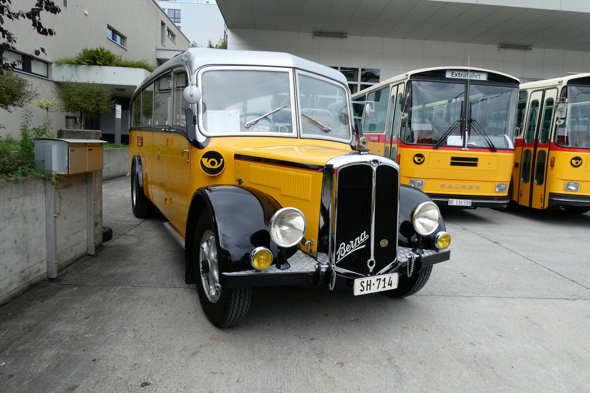 (279'653) - Roost, Bibern - SH 714 - Berna/Seitz; ex CIBA, Basel; ex P 1648) am 30. August 2025 in Oberkirch, CAMPUS Sursee