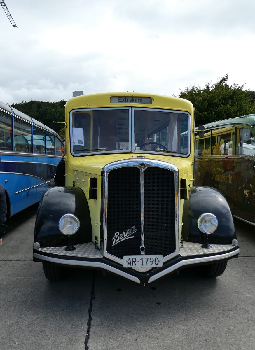 (279'689) - Hugener, Stein - AR 1790 - Berna/Hess (ex Zwicky, Wigoltingen; ex Merk, Amriswil; ex Baub�ro; SOO Olten Nr. 9) am 30. August 2025 in Oberkirch, CAMPUS Sursee