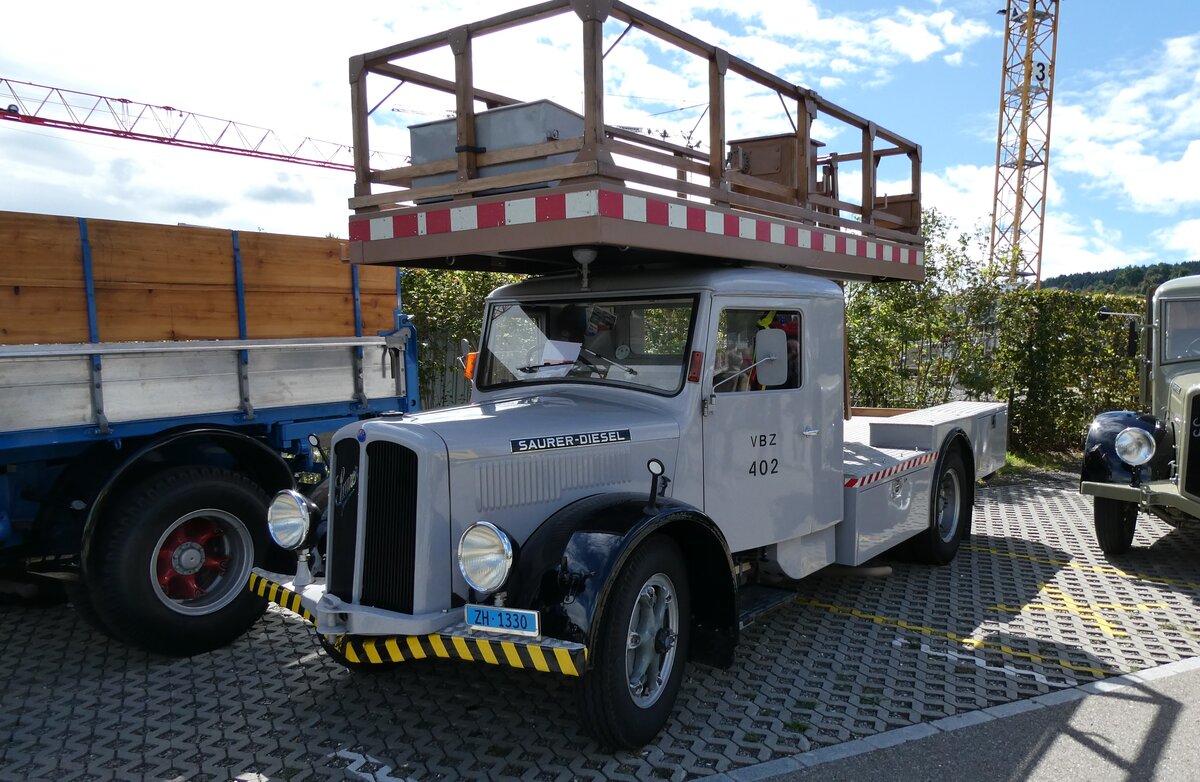 (279'695) - VBZ Z�rich - Nr. 402/ZH 1330 - Saurer am 30. August 2025 in Oberkirch, CAMPUS Sursee