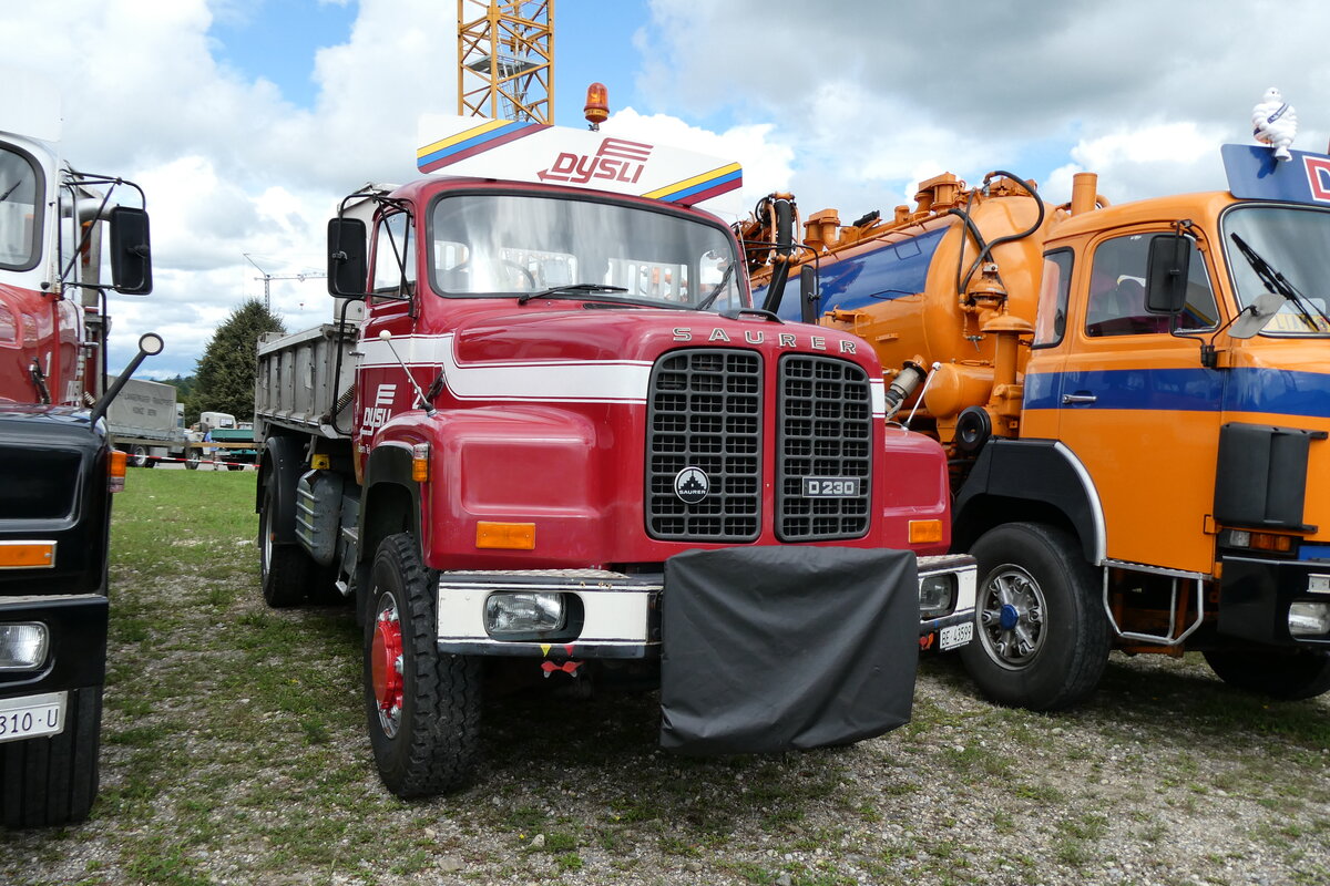 (279'732) - Dysli, Bern - Nr. 2/BE 43'599 - Saurer am 30. August 2025 in Oberkirch, CAMPUS Sursee