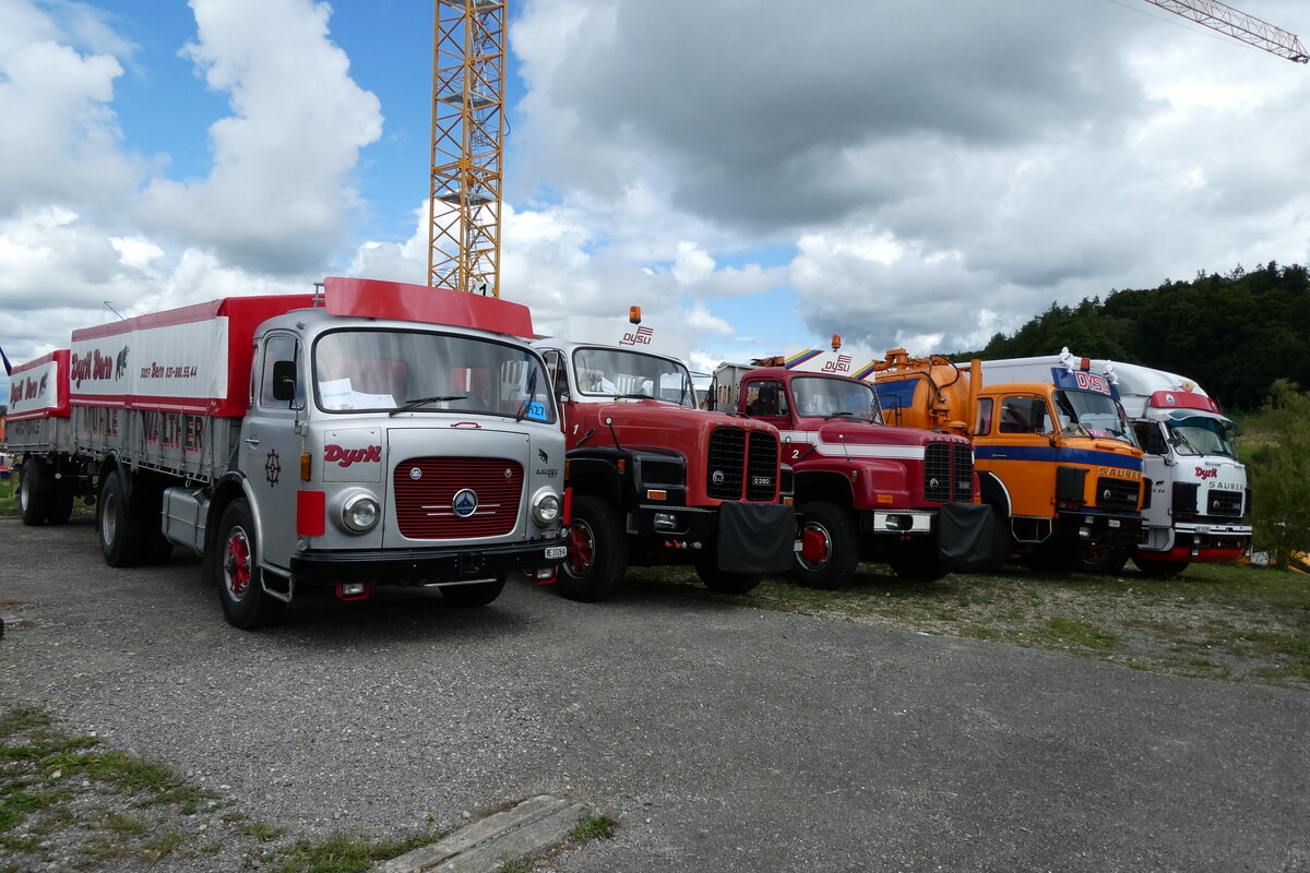 (279'735) - Dysli, Bern - BE 3326 U - Saurer am 30. August 2025 in Oberkirch, CAMPUS Sursee