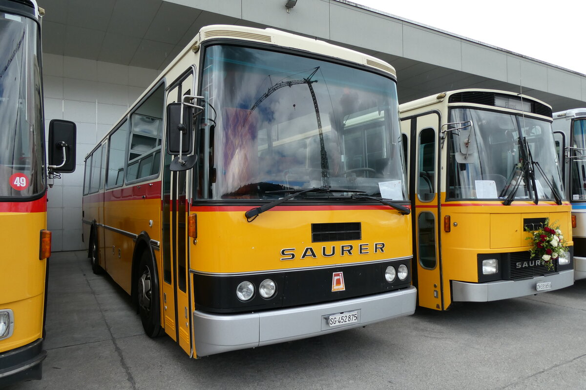 (279'756) - Stolz, Niederb�ren - SG 452'875 - Saurer/R&J (ex Soltermann, Bichwil; ex Ziegler, Pratteln; ex Tanner, Bubendorf; ex Schnider, Sch�pfheim) am 30. August 2025 in Oberkirch, CAMPUS Sursee