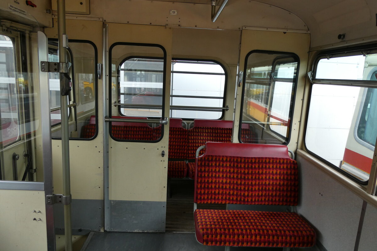 (279'773) - ZVB Zug - Nr. 113/ZG 3380 - Saurer/Saurer (ex Nr. 13) am 30. August 2025 in Oberkirch, CAMPUS Sursee (Innenaufnahme)