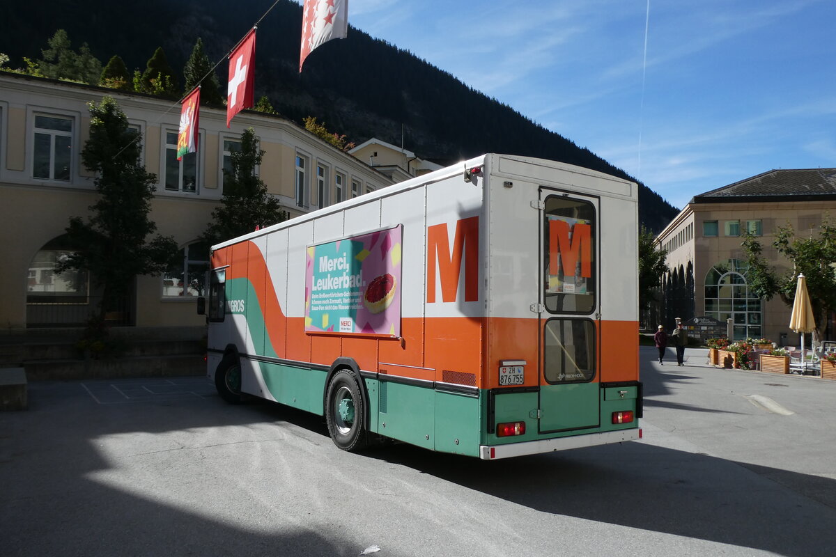 (279'938) - Migros, Z�rich - Nr. 3/ZH 876'755 - NAW/FHS am 6. September 2025 in Leukerbad, Dorfplatz