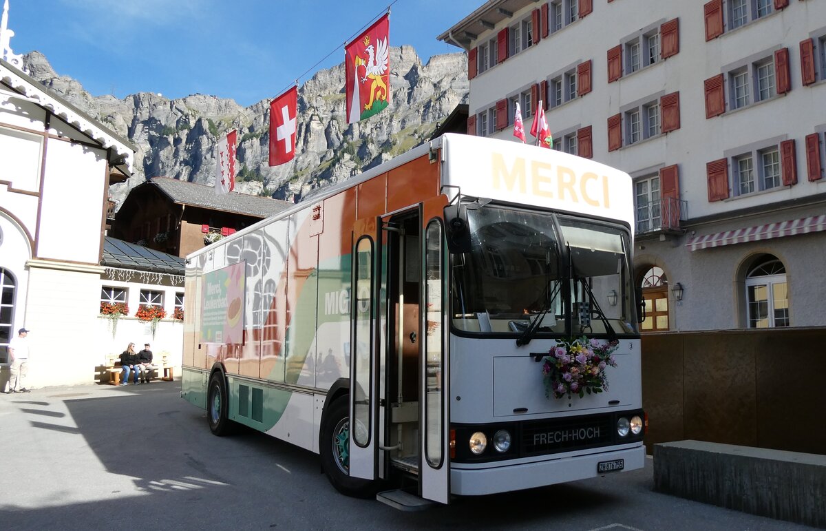 (279'941) - Migros, Z�rich - Nr. 3/ZH 876'755 - NAW/FHS am 6. September 2025 in Leukerbad, Dorfplatz