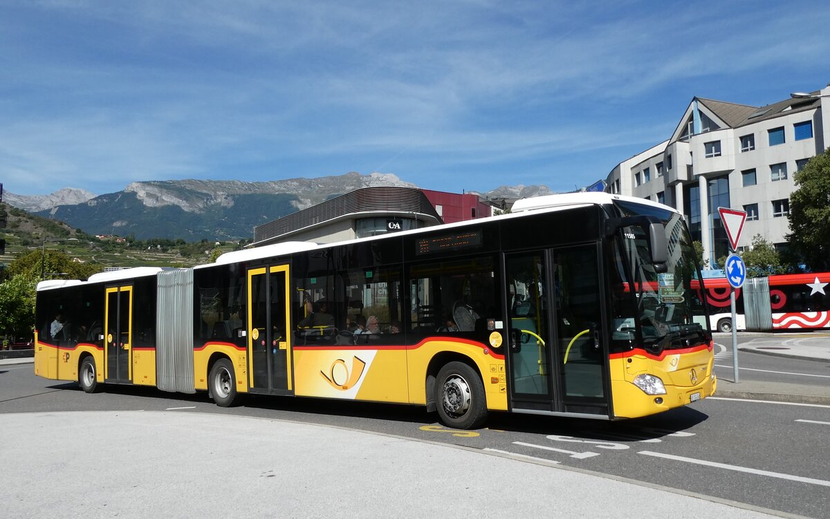 (279'955) - Buchard, Leytron - VS 104'346/PID 11'585 - Mercedes am 6. September 2025 beim Bahnhof Sion