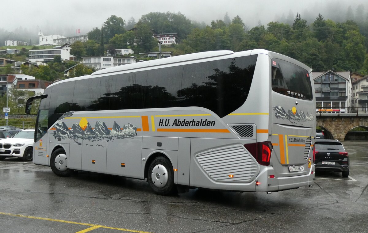 (280'088) - Abderhalden, Wildhaus - SG 77'497 - Setra am 9. September 2025 in Ilanz, Hotel R�tia