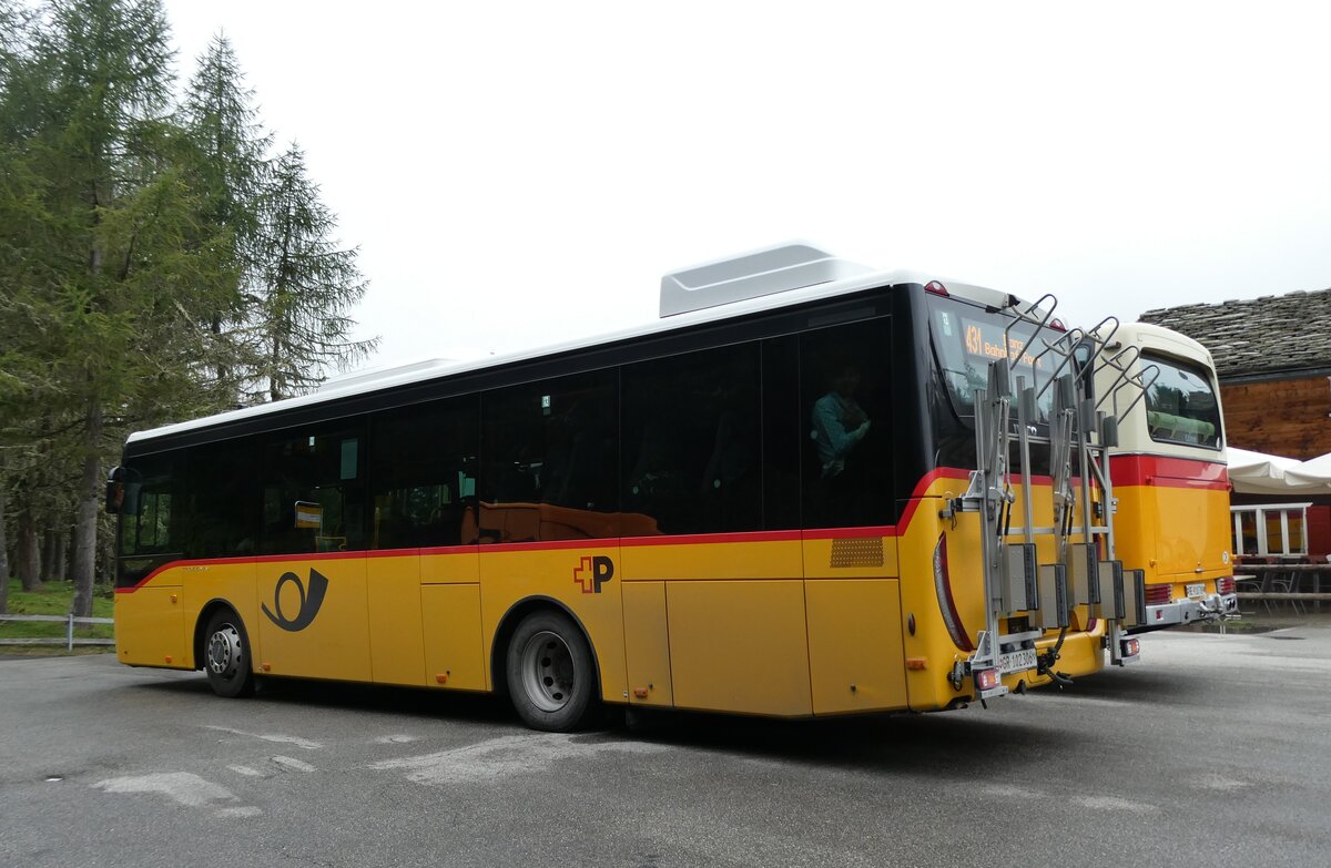 (280'158) - PostAuto Graub�nden - GR 102'306/PID 12'012 - Iveco (ex Nr. 6) am 9. September 2025 in Vals, Zervreila