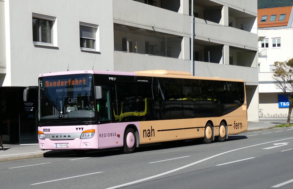 (280'548) - Breuss, Rankweil - Nr. 715/I 5804 AW - Setra am 18. September 2025 in Telfs, Anton-Auer-Strasse
