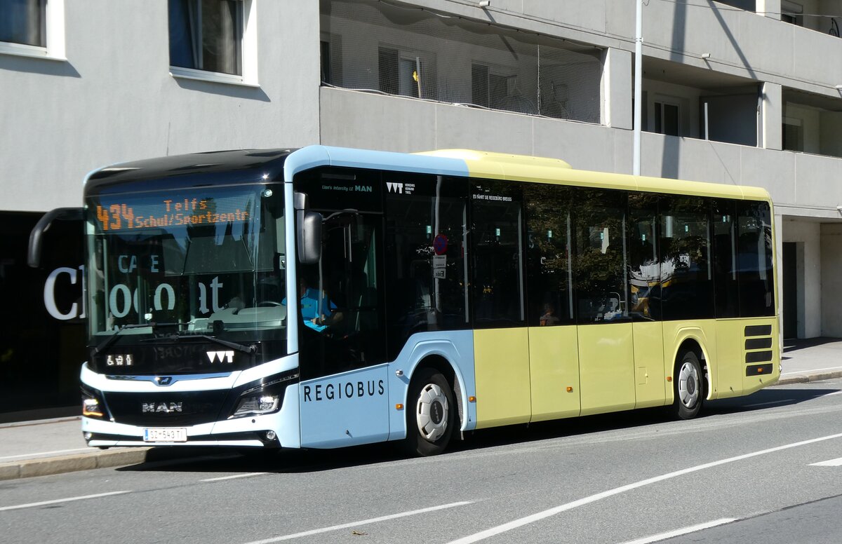 (280'570) - Breuss, Rankweil - Nr. 543/SZ 543 TI - MAN am 18. September 2025 in Telfs, Anton-
Auer-Strasse