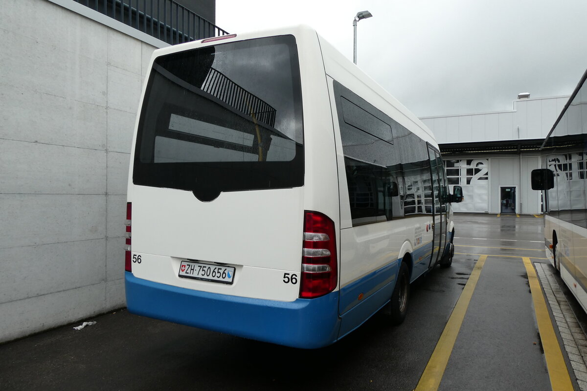 (280'753) - AZZK Zollikon - Nr. 56/ZH 750'656 - Mercedes am 27. September 2025 in Winterthur, Daimler Buses