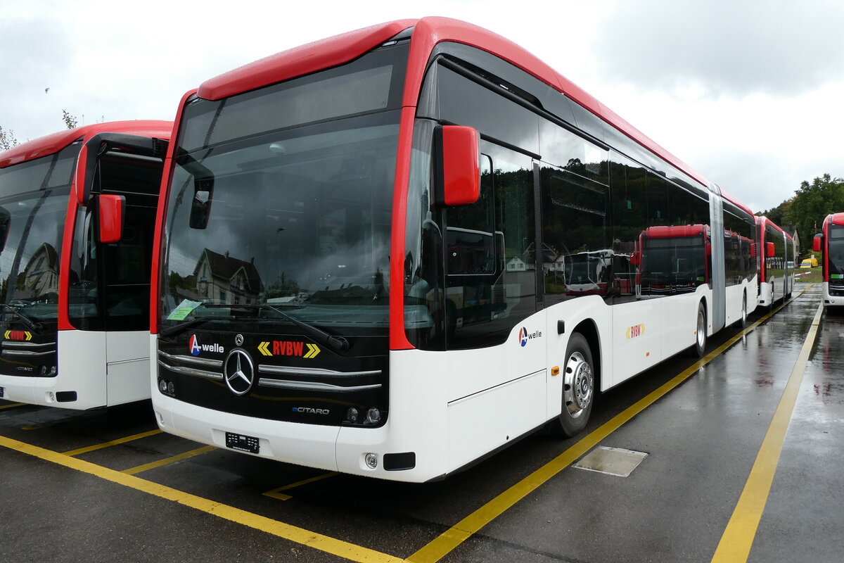 (280'773) - RVBW Wettingen - (145'902) - eMercedes am 27. September 2025 in Winterthur, Daimler Buses