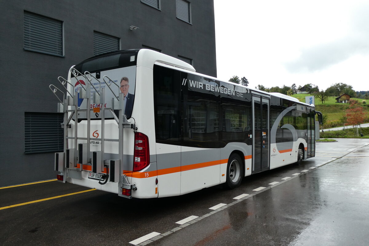 (280'778) - AAGU Altdorf - Nr. 15/UR 9348 - Mercedes am 27. September 2025 in Winterthur, Daimler Buses