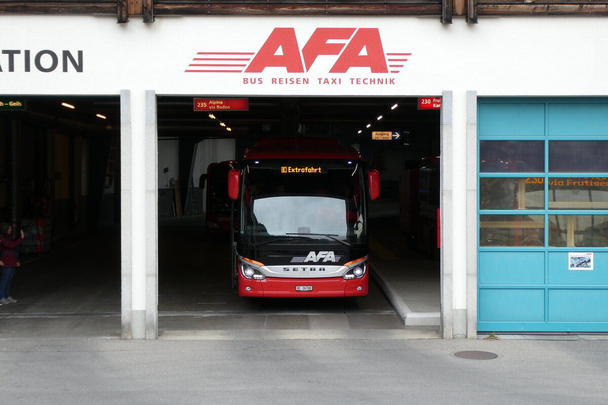 (280'933) - AFA Adelboden - Nr. 26/BE 26'708 - Setra am 3. Oktober 2025 in Adelboden, Busstation