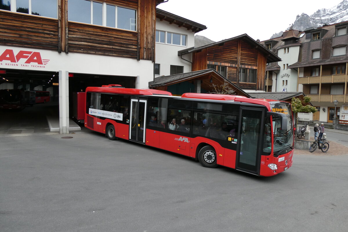 (280'935) - AFA Adelboden - Nr. 96/BE 823'926 - Mercedes am 3. Oktober 2025 in Adelboden, Busstation