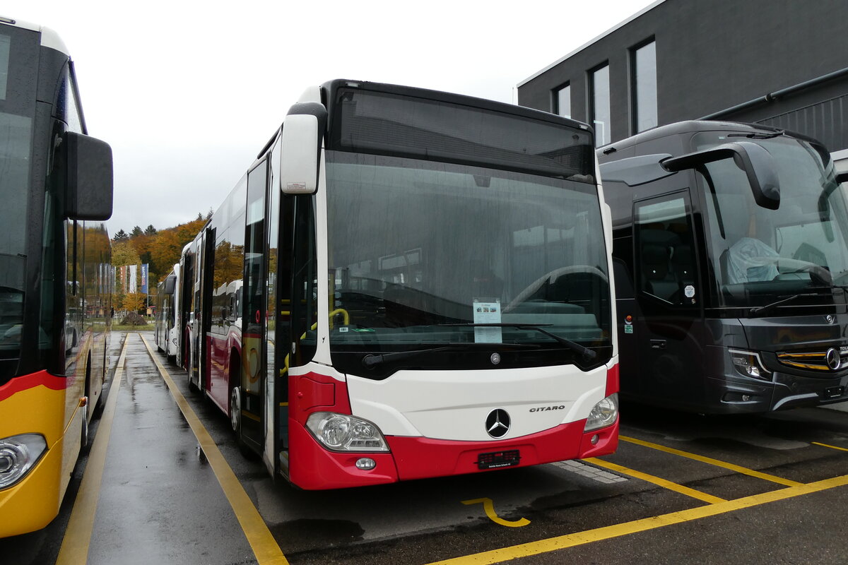 (281'815) - PostAuto Ostschweiz - PID 12'413 - Mercedes (ex Wiener Linien, A-Wien Nr. 8153) am 25. Oktober 2025 in Winterthur, Daimler Buses
