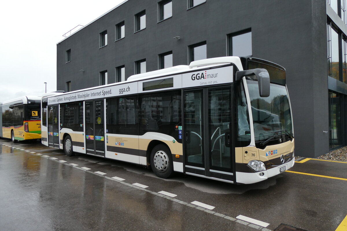 (281'832) - AZZK Zollikon - Nr. 76/ZH 790'076 - Mercedes am 25. Oktober 2025 in Winterthur, Daimler Buses