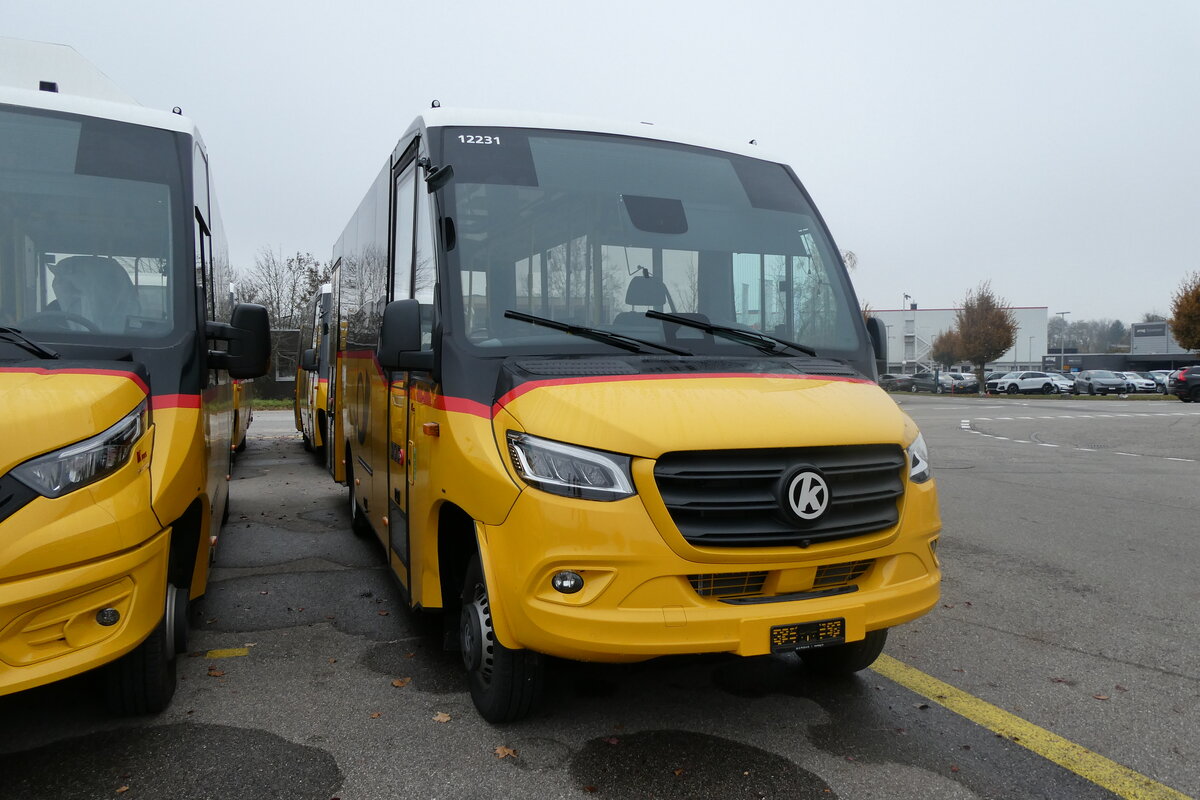 (282'171) - �ostAuto Graub�nden - PID 12'231 - K-Bus/Mercedes am 8. November 2025 in Zuchwil, Garage BSU