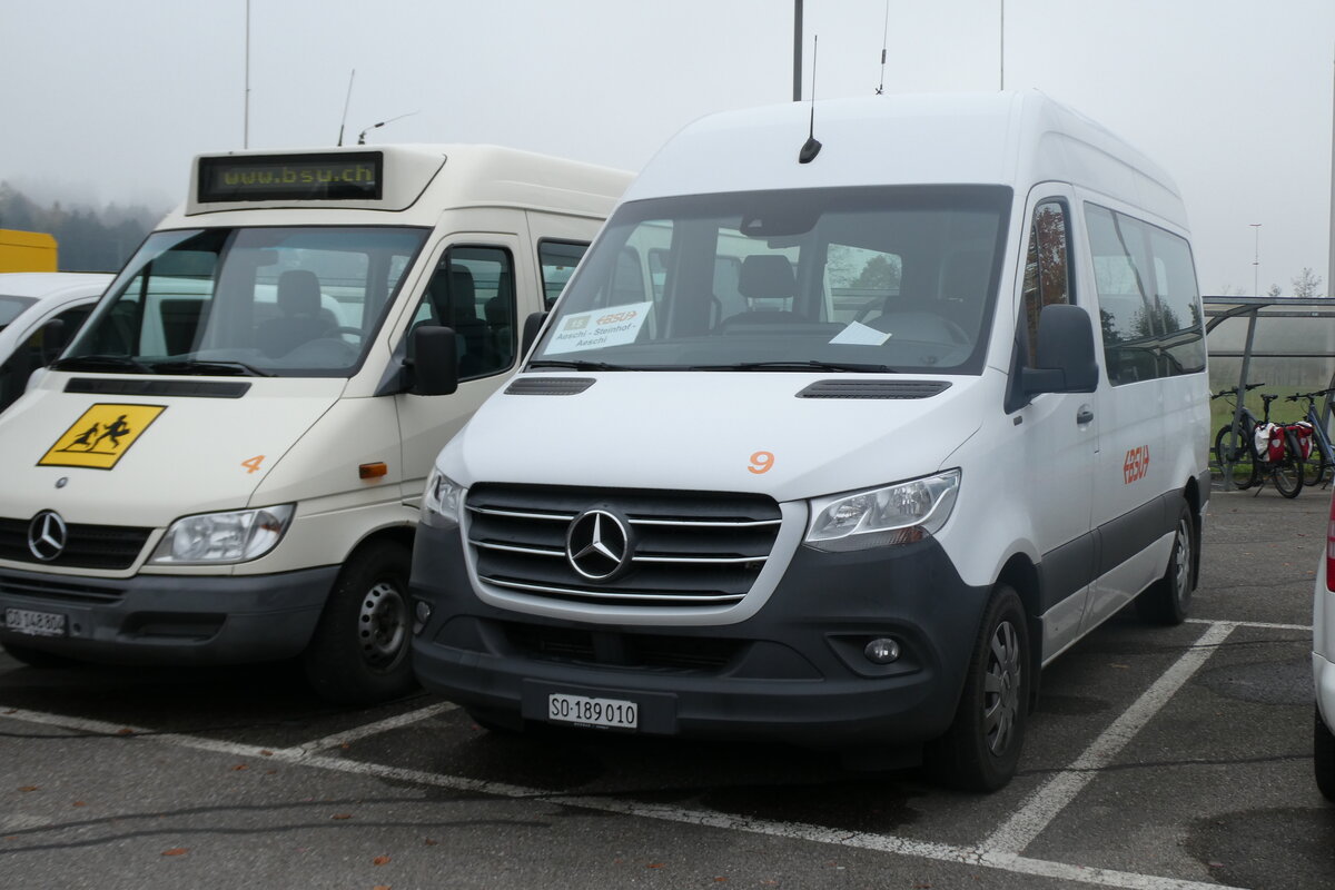 (282'174) - BSU Solothurn - Nr. 9/SO 189'010 - Mercedes am 8. November 2025 in Zuchwil, Garage