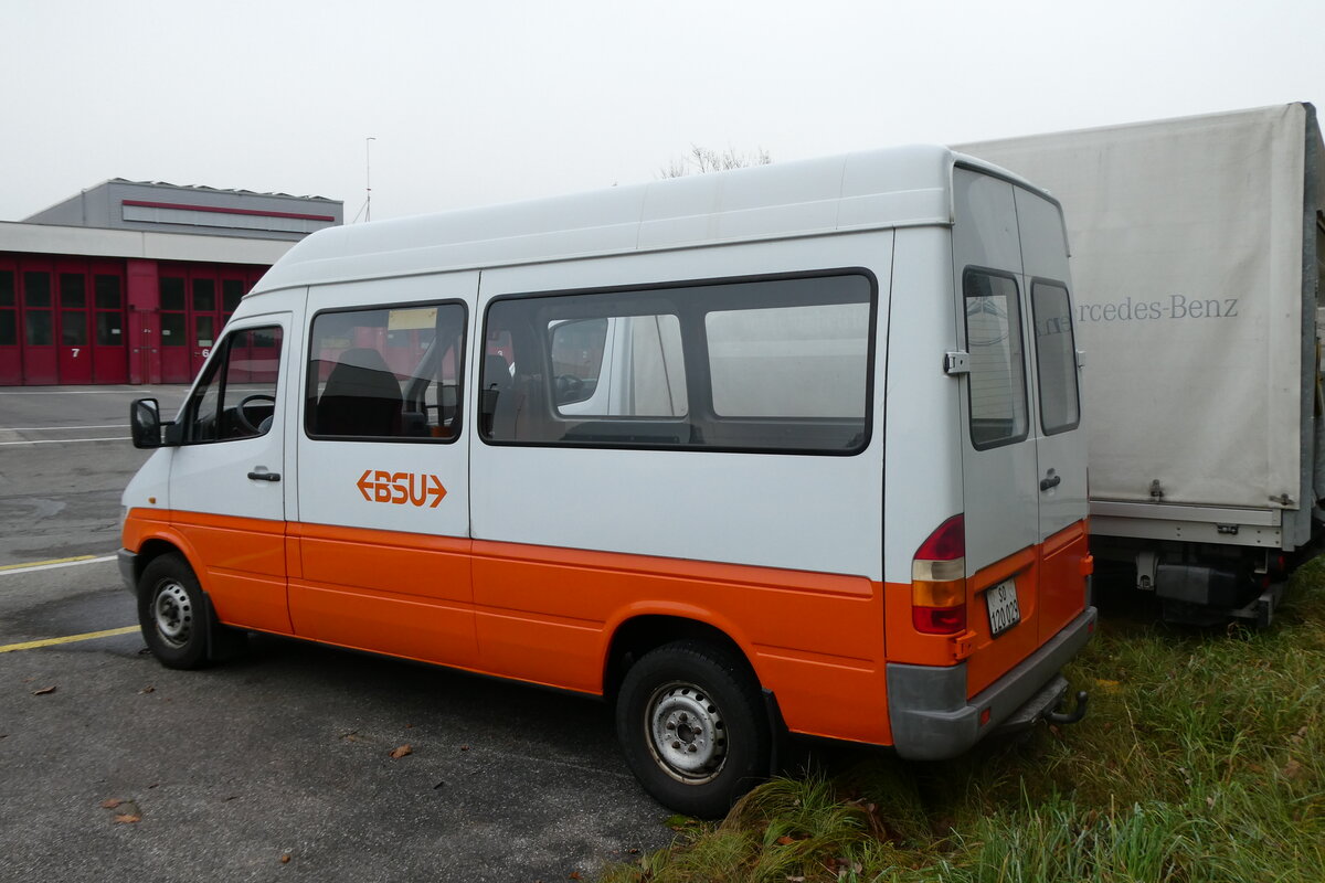 (282'217) - BSU Solothurn - Nr. 8/SO 120'029 - Mercedes am 8. November 2025 in Zuchwil, Garage