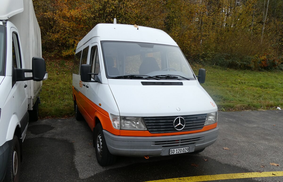 (282'218) - BSU Solothurn - Nr. 8/SO 120'029 - Mercedes am 8. November 2025 in Zuchwil, Garage