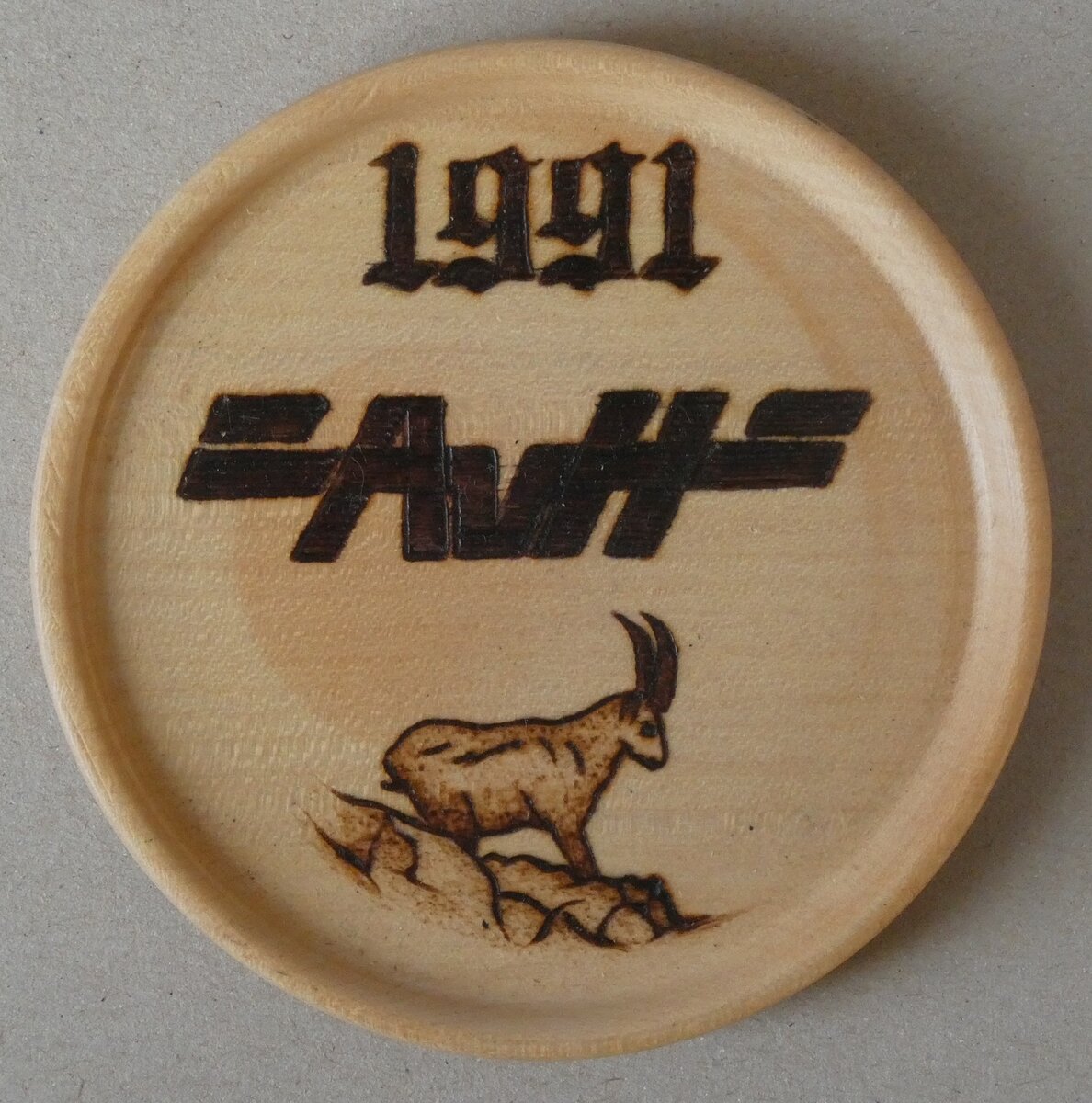 (282'490) - AvH-Holztellerchen von 1991 am 19. November 2025 in Thun