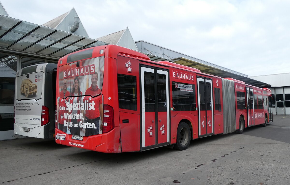 (282'552) - STI Thun - Nr. 707/BE 835'707 - Mercedes am 23. November 2025 in Thun, Garage