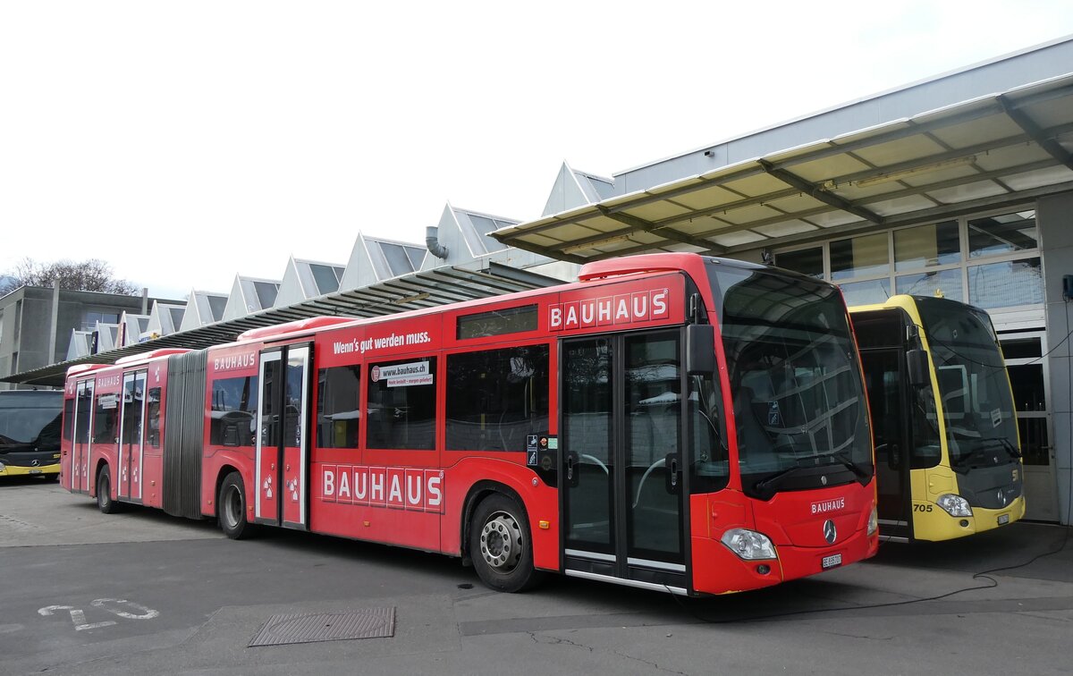(282'553) - STI Thun - Nr. 707/BE 835'707 - Mercedes am 23. November 2025 in Thun, Garage
