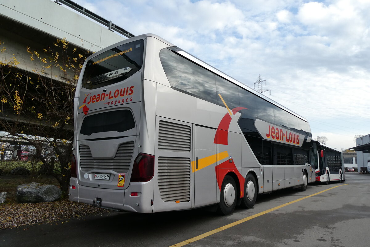 (283'359) - Jean-Louis, F�tigny - Nr. 76/FR 300'467 - Setra am 20. Dezember 2025 in Kerzers, Interbus