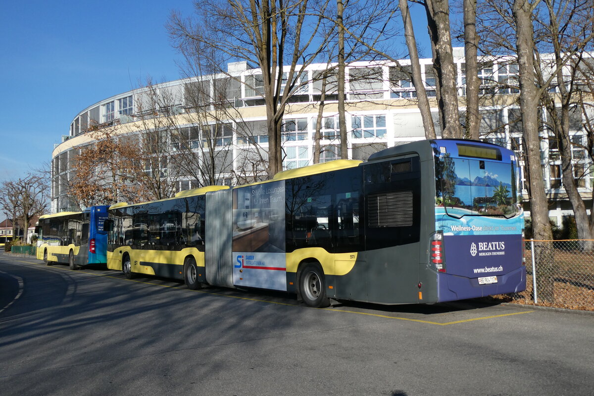 (283'609) - STI Thun - Nr. 717/BE 904'717 - Mercedes am 1. Januar 2026 bei der Schiffl�ndte Thun