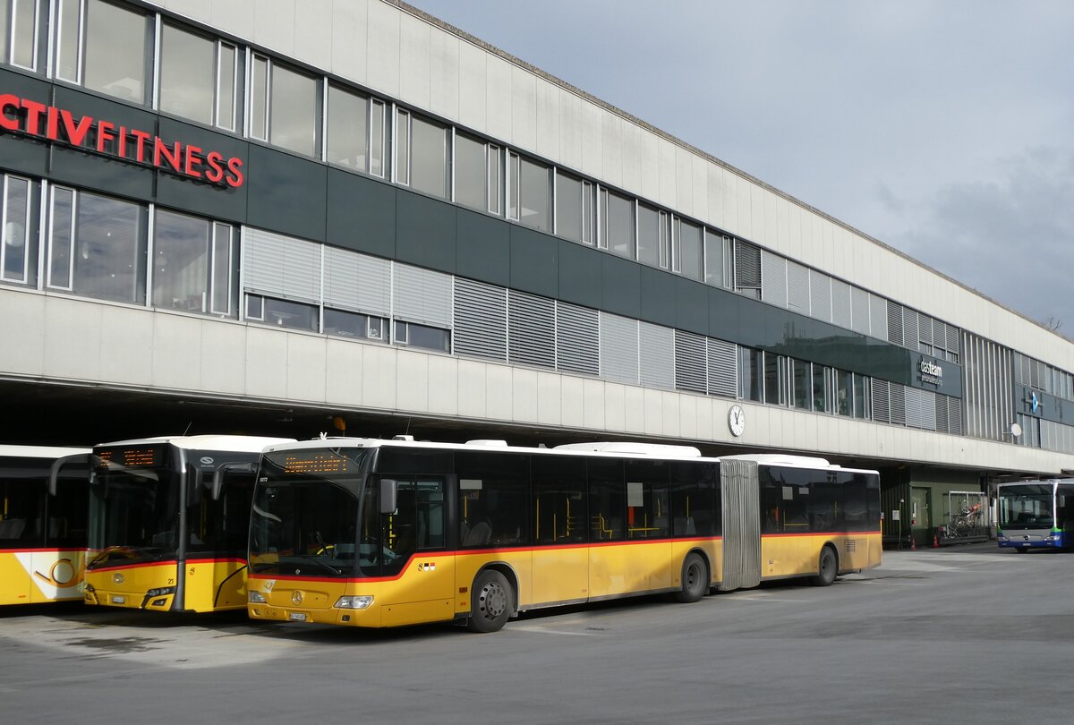 (283'727) - PostAuto Bern - Nr. 5272/BE 560'405/PID 5272 - Mercedes (ex Nr. 636) am 6. Januar 2026 in Bern, Postautostation