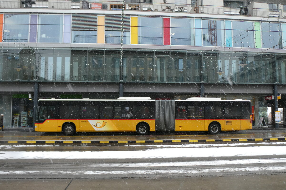 (283'764) - PostAuto Ostschweiz - TG 158'076/PID 5504 - Mercedes (ex PostAuto Nordschweiz) am 8. Januar 2026 beim Bahnhof Frauenfeld