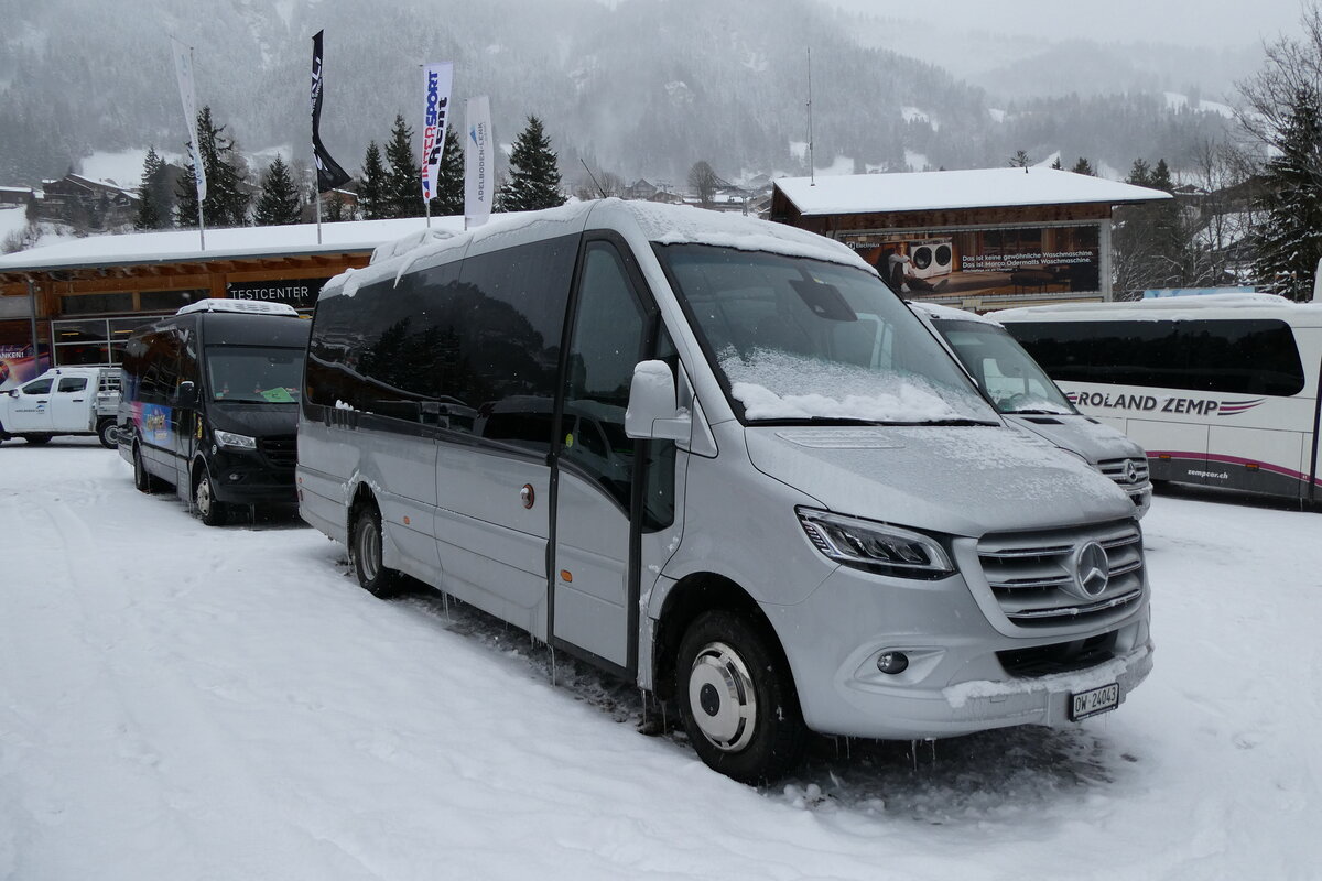 (284'026) - Koch, Giswil - OW 24'043 - Mercedes am 10. Januar 2026 in Adelboden, ASB