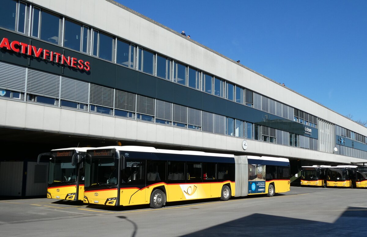 (284'556) - PostAuto Bern - Nr. 11'245/BE 546'245/PID 11'245 - Solaris am 2. Februar 2026 in Bern, Postautostation