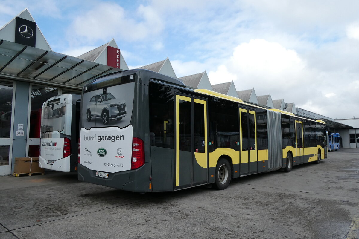 (284'920) - STI Thun - Nr. 712/BE 811'712 - Mercedes am 15. Februar 2026 in Thun, Garage