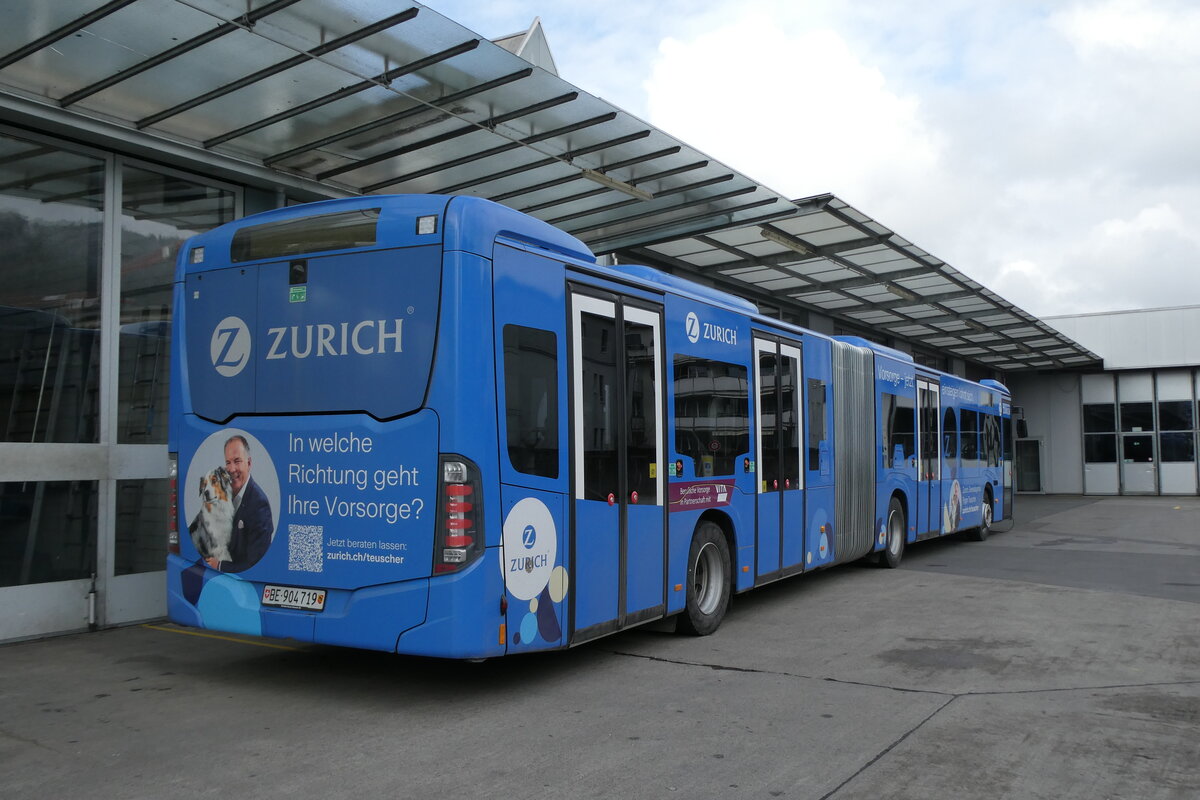 (284'922) - STI Thun - Nr. 719/BE 904'719 - Mercedes am 15. Februar 2026 in Thun, Garage