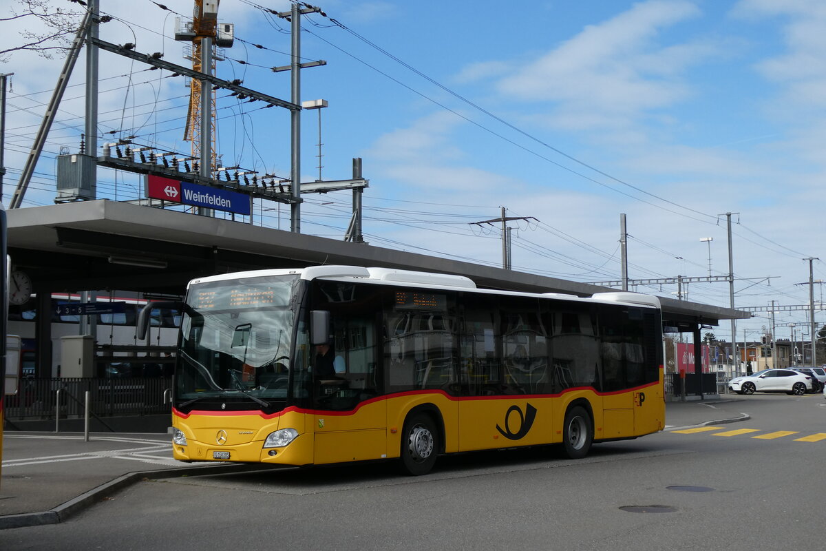 (285'441) - PostAuto Ostschweiz - TG 158'205/PID 11'465 - Mercedes am 17. M�rz 2026 beim Bahnhof Weinfelden
