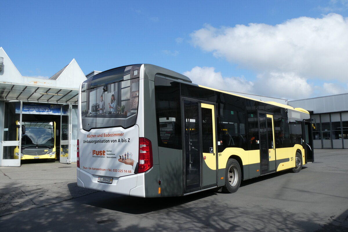 (285'879) - STI Thun - Nr. 410/BE 866'410 - Mercedes am 1. April 2026 in Thun, Garage