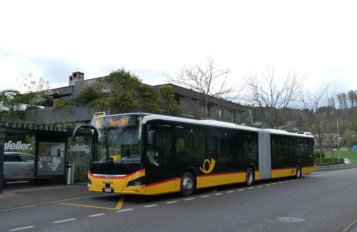 (286'058) - Steiner, Ortschwaben - Nr. 23/BE 43'335/PID 12'263 - MAN am 10. April 2026 in Kappelenring, West