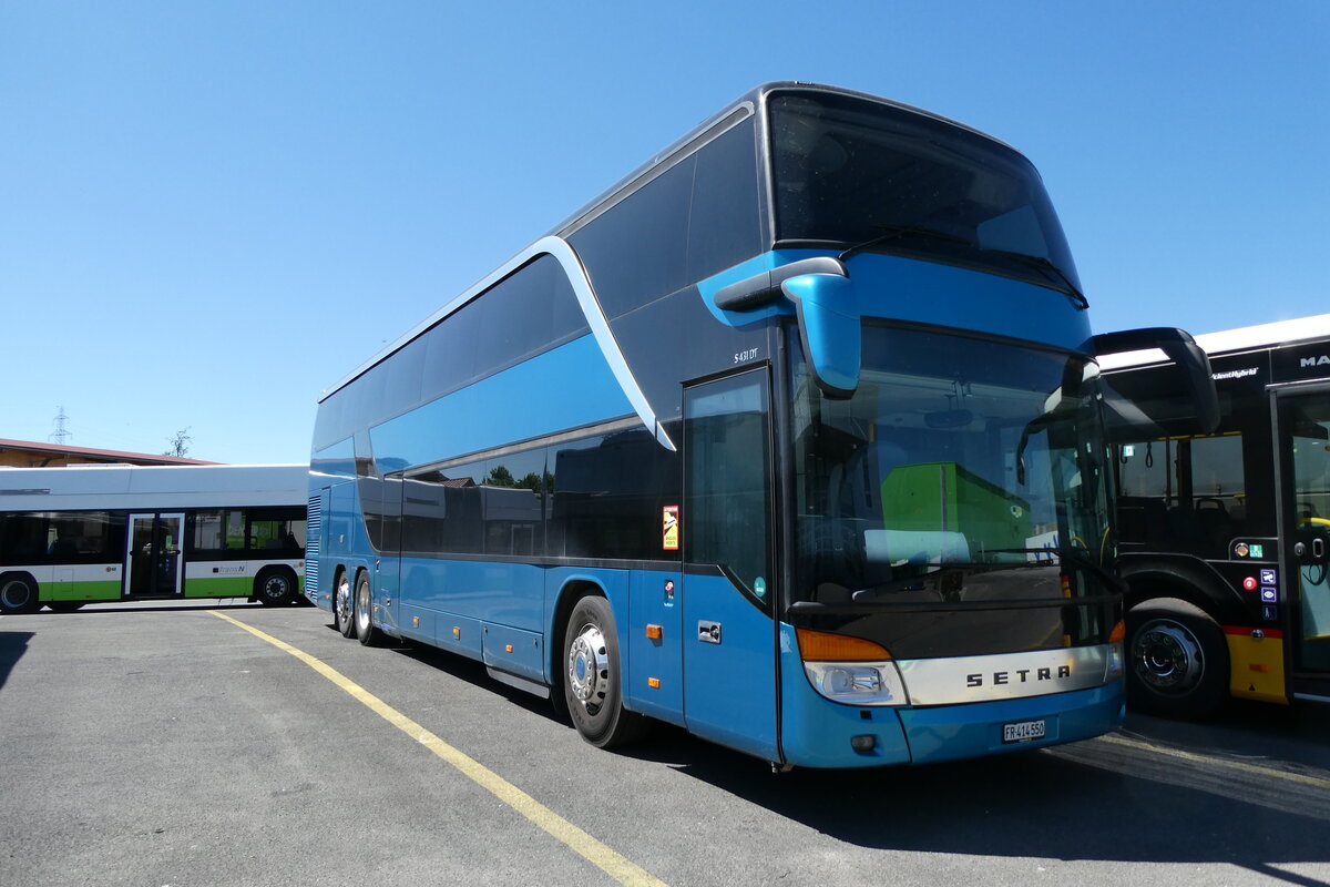 (286'423) - BelZoun Reisen, Corm�rod - FR 414'550 - Setra am 25. April 2026 in Kerzers, Interbus