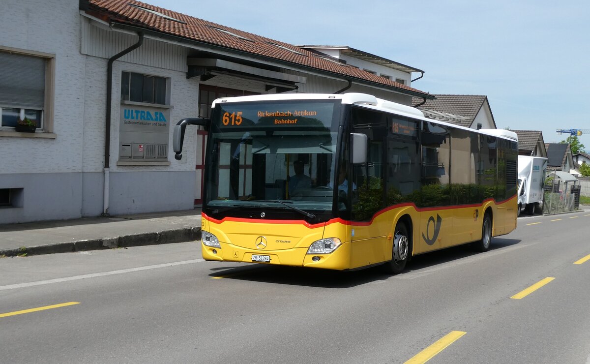 (286'667) - Moser, Flaach - NMr. 422/ZH 51'394/PID 11'786 - Mercedes am 2. Mai 2026 in rickenbach Sulz, Stationsstrasse