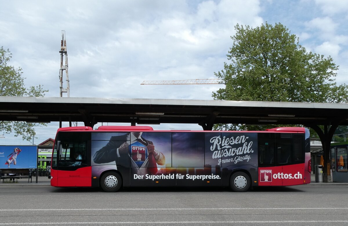 (286'745) - Busland, Burgdorf - Nr. 131/BE 891'131 - Mercedes am 3. Mai 2026 beim Bahnhof Burgdorf