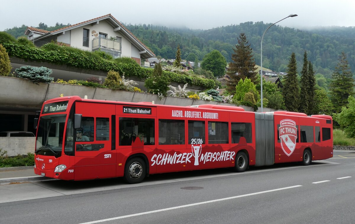 (286'823) - STI Thun - Nr. 703/BE 754'703 - Mercedes am 5. Mai 2026 in Oberhofen, Wichterheer