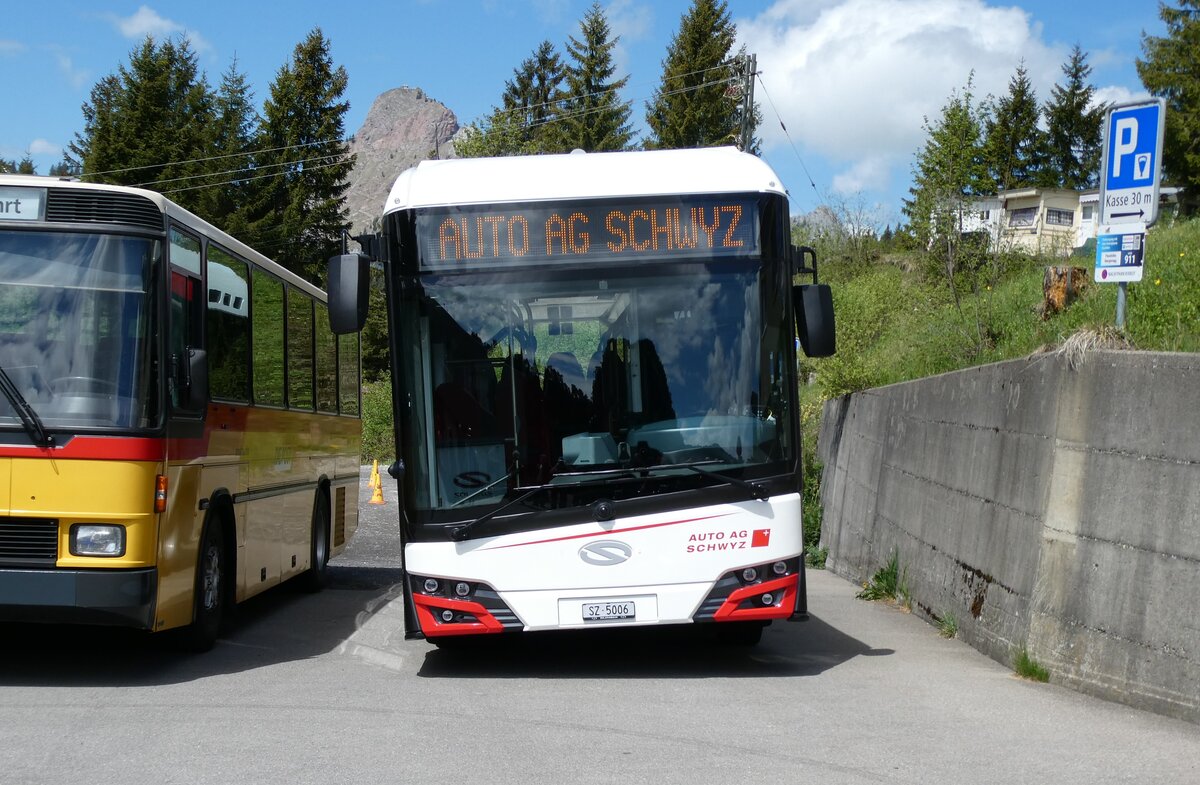 (286'896) - AAGS Schwyz - Nr. 6/SZ 5006 - eSolaris am 9. Mai 2026 in Ibergeregg, Passh�he