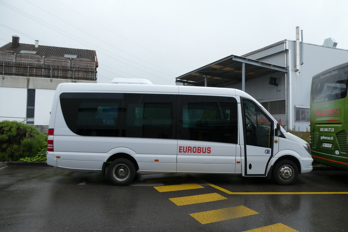 (286'984) - Funi-Car, Biel - Nr. 8/BE 207'008 - Mercedes am 14. Mai 2026 in Kerzers, Interbus
