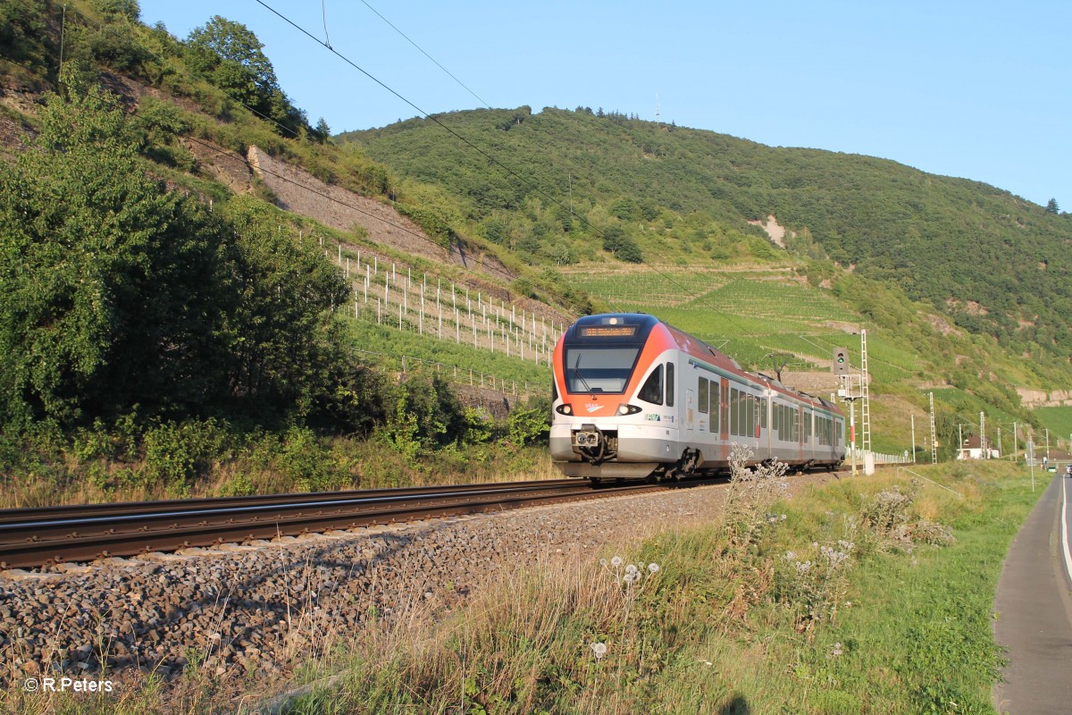 301 als SE25081 Koblenz - Frankfurt/Main bei der Blockstelle Bodenthal. 16.07.14